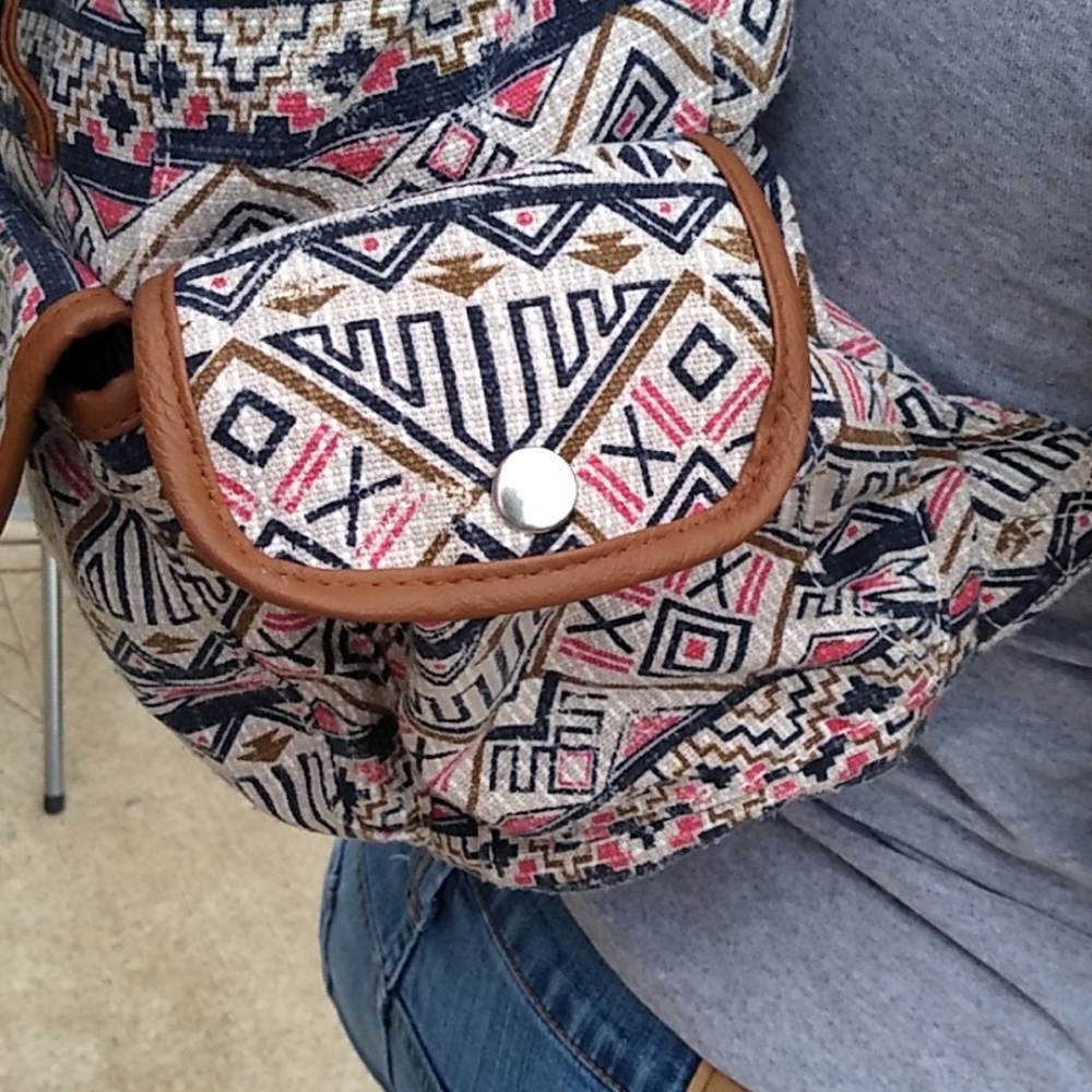 Aztec/ boho‎ bookbag - Picture 5 of 16